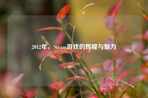 2012年，Steam游戏的辉煌与魅力