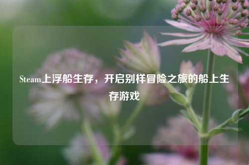 Steam上浮船生存，开启别样冒险之旅的船上生存游戏