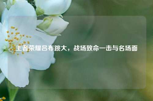 王者荣耀吕布跳大，战场致命一击与名场面